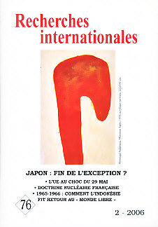 Recherches internationales num�ro 76
